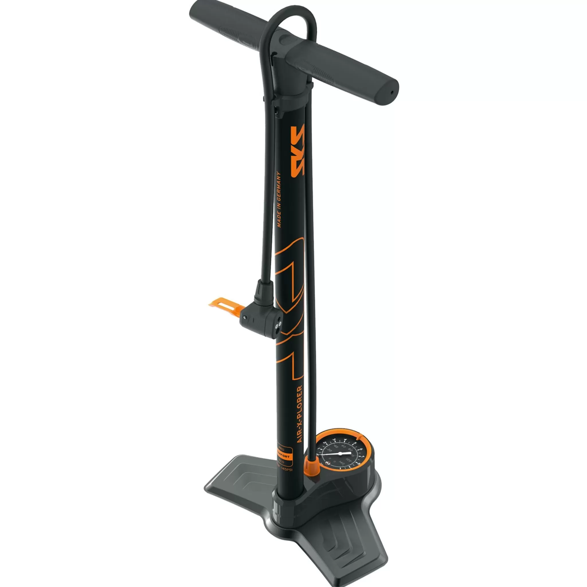 sks Pyorapumput<Air X-Plorer 10.0 Floorpump, Polkupyörän Lattiapumppu