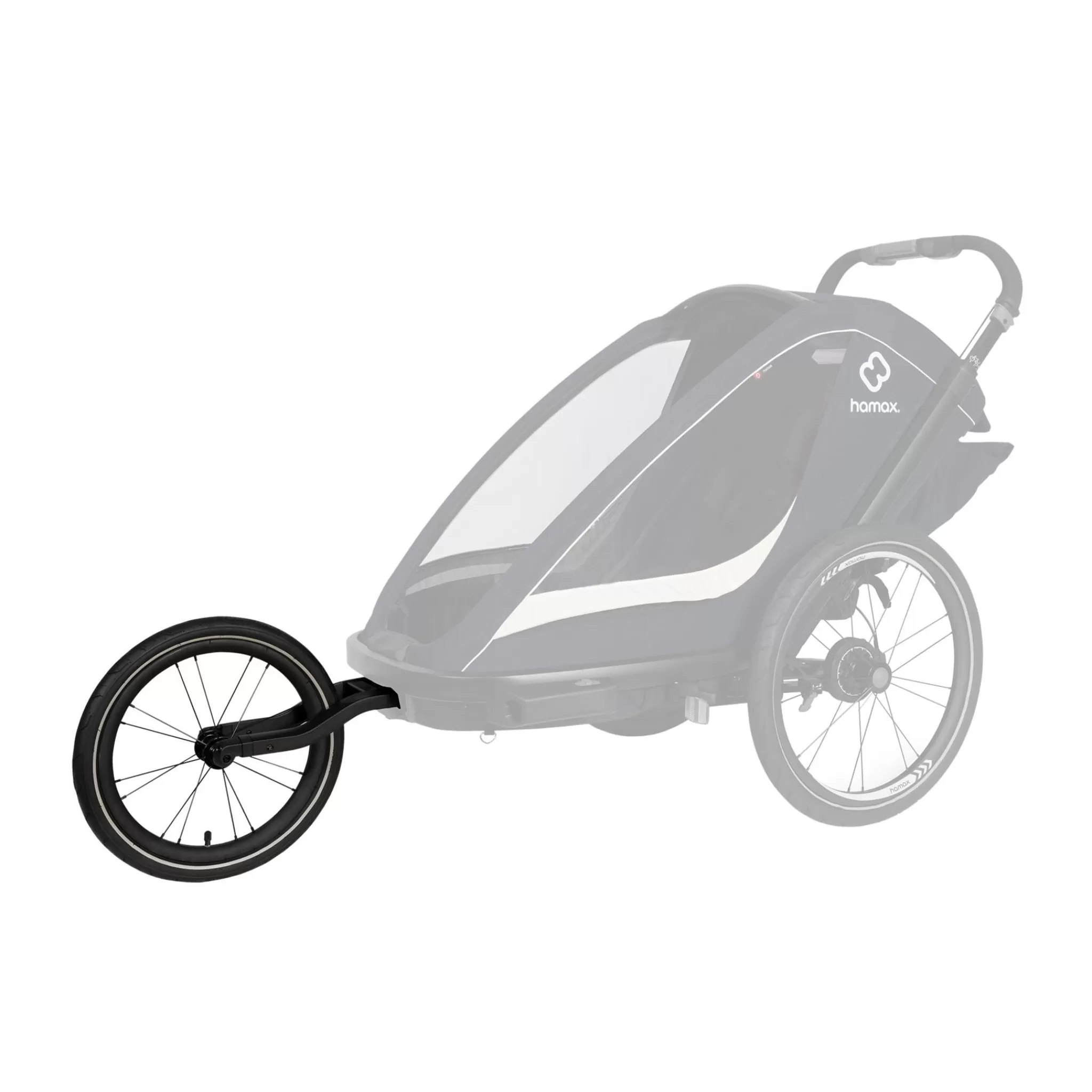 hamax Lastenkuljetuskärryt Ja Tarvikkeet<Breeze/Cocoon Jogger Kit, Breeze, Juoksupyora