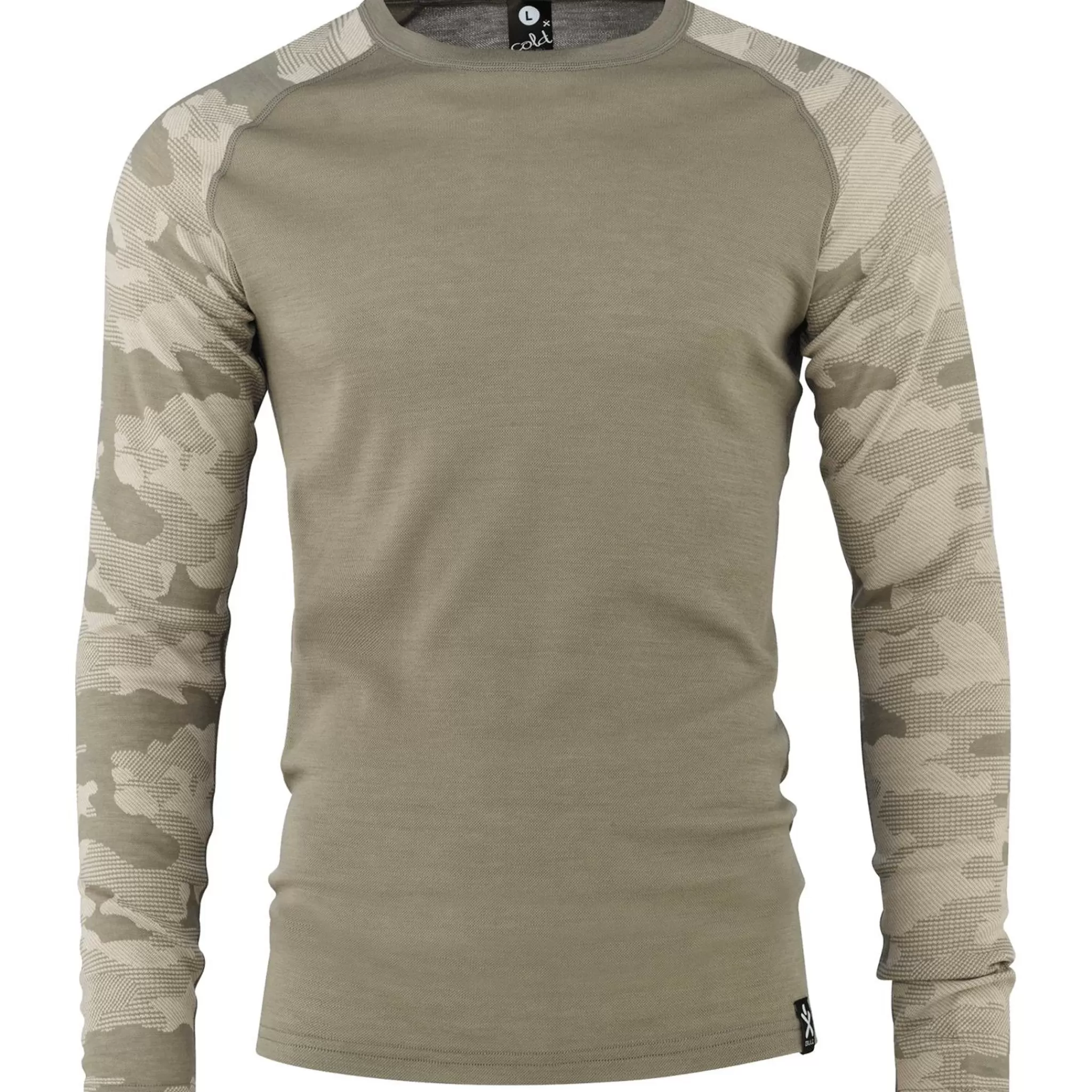 Bula Kerrastot<Camo Merino Wool Crew, Miesten Villapaita