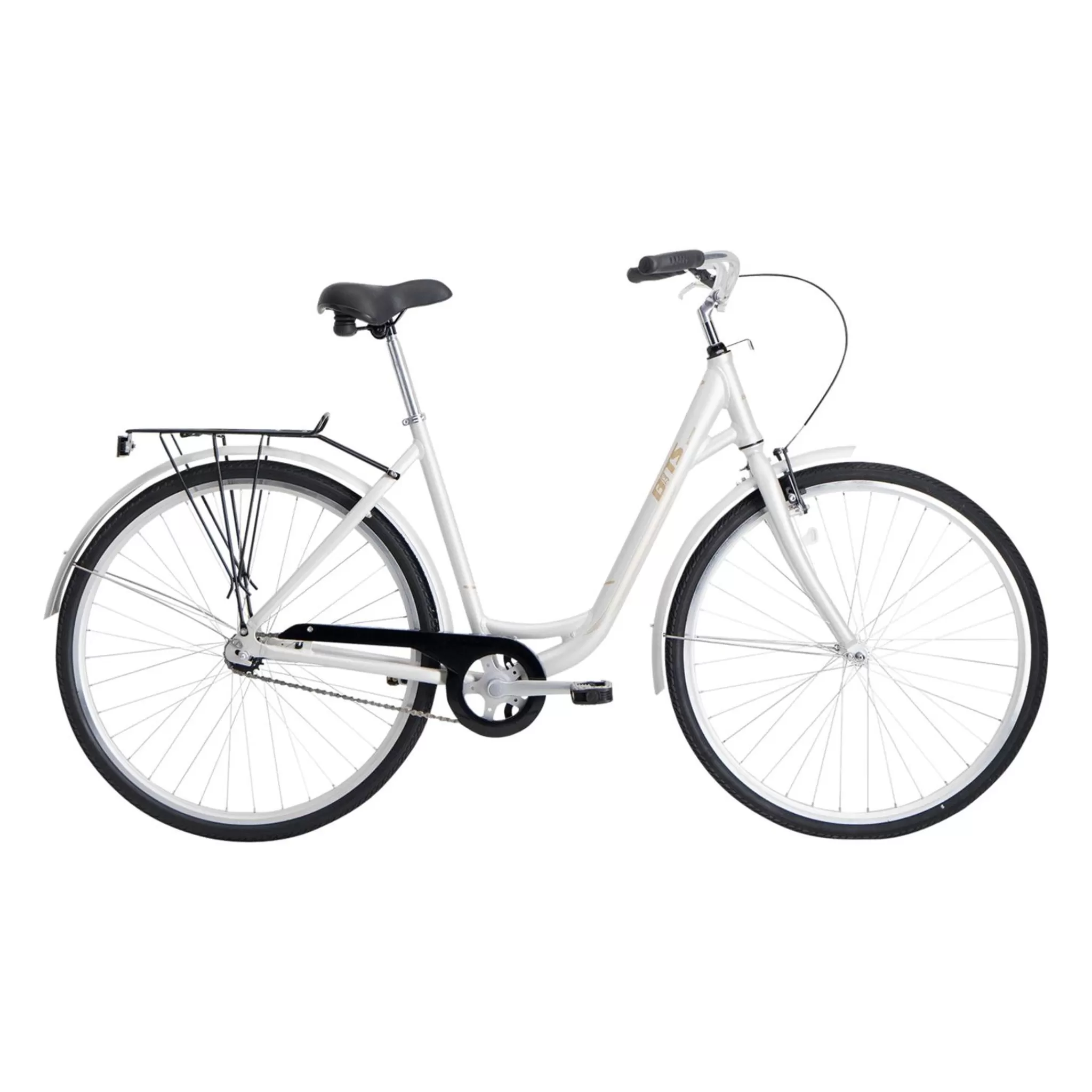 BITS Citypyörät<Classic 28 1S 23 Silver, Naisten Kaupunki- Ja Tyomatkapyora