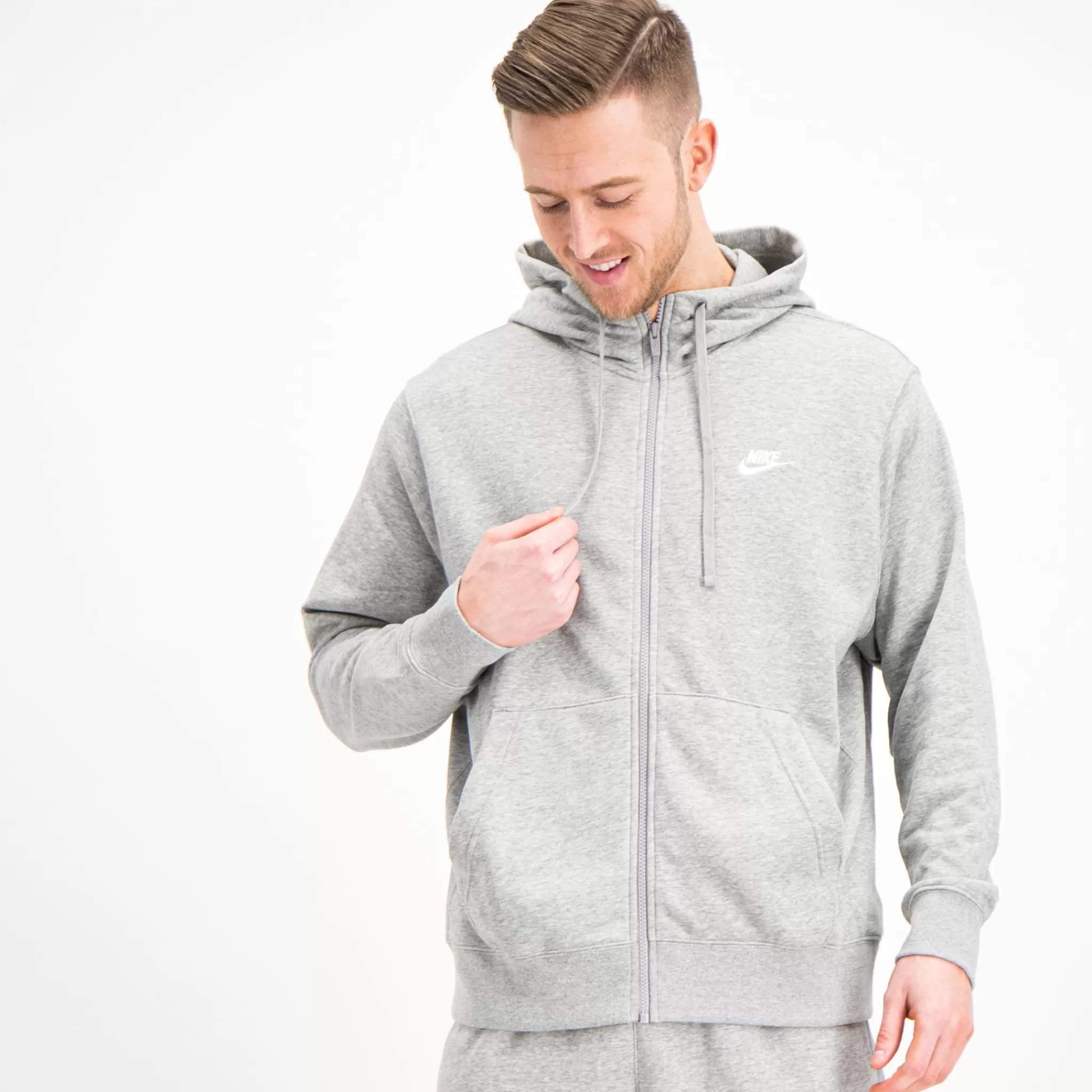 nike Paidat<Club Hoodie Full Zip, Miesten Huppari