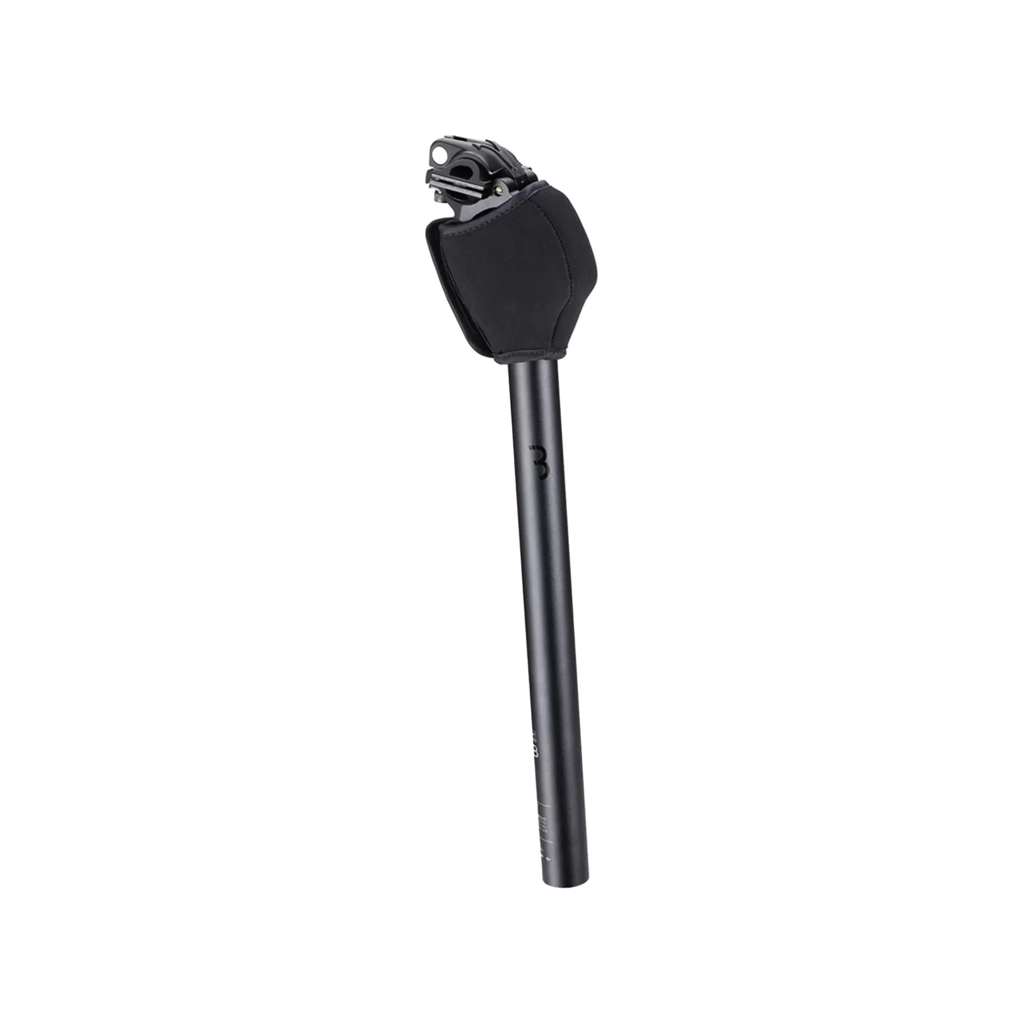 bbb Polkupyörän Ohjaustangot& Kädensijat Ja Satulat<Comfortpost Bsp-41, 27,2 Mm, 400Mm, Saadettava, Musta, Alu, Satulatolppa, Jossa Iskunvaimennin