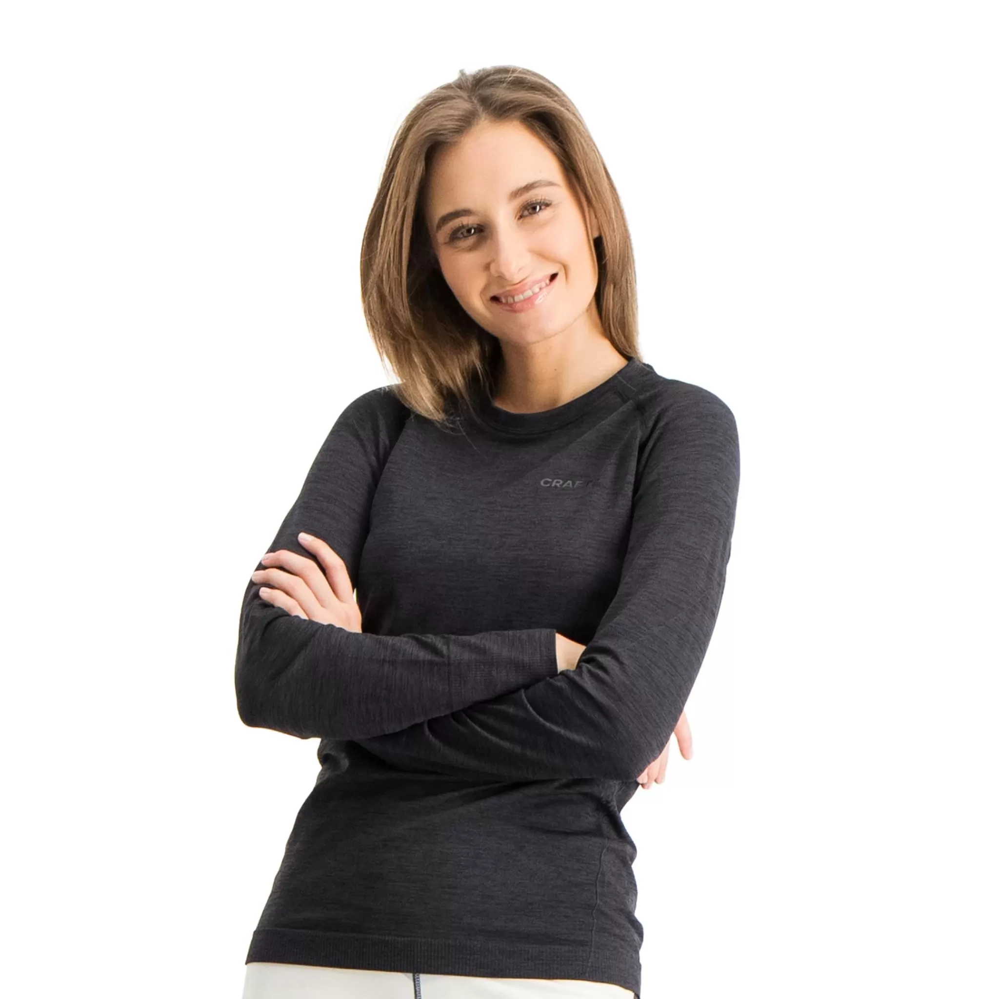 craft Kerrastot<Core Dry Active Comfort Long Sleeve, Naisten Tekninen Aluspaita