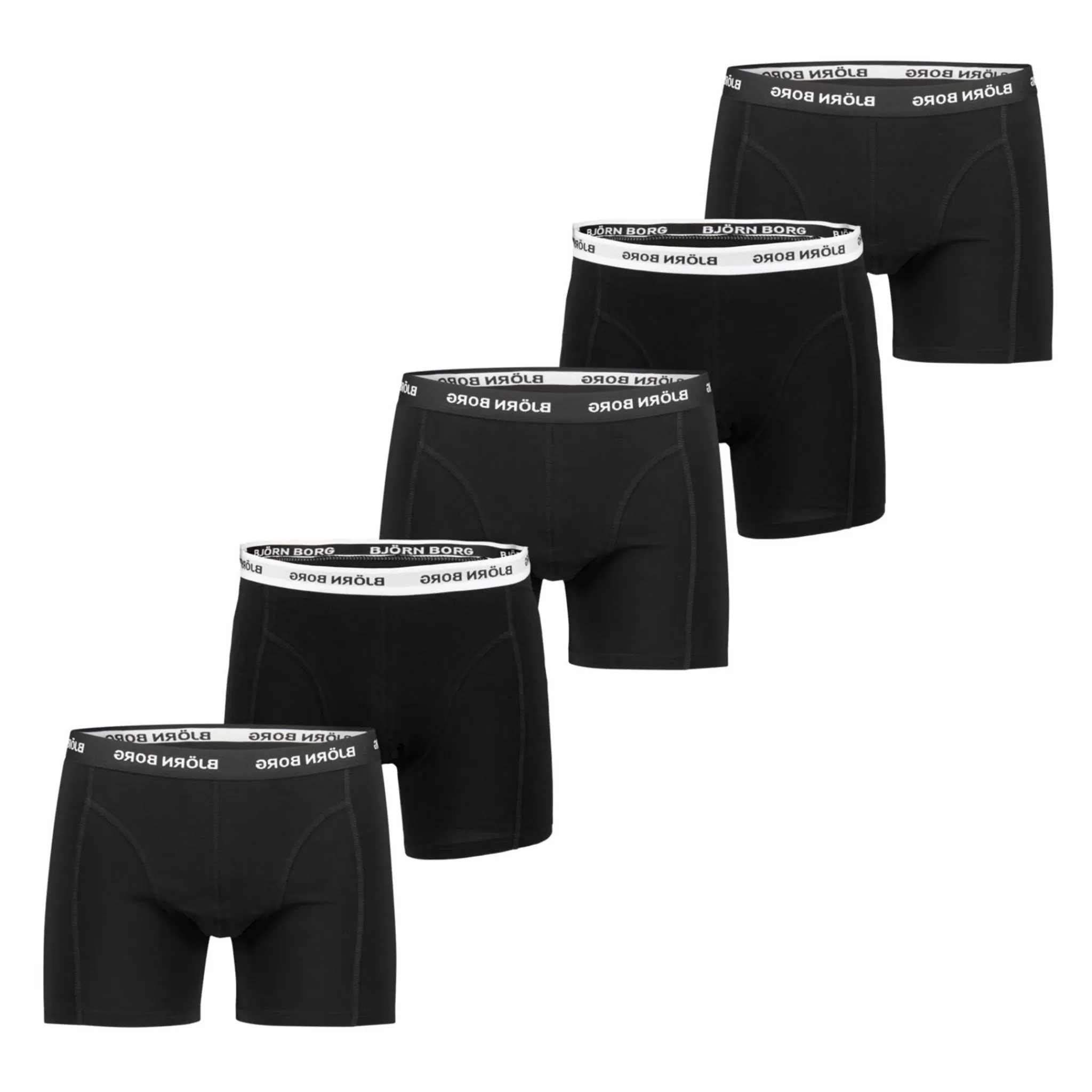 Björn Borg Alusvaatteet<Cotton Stretch Boxer 5 Pk, Bokserit Miehet