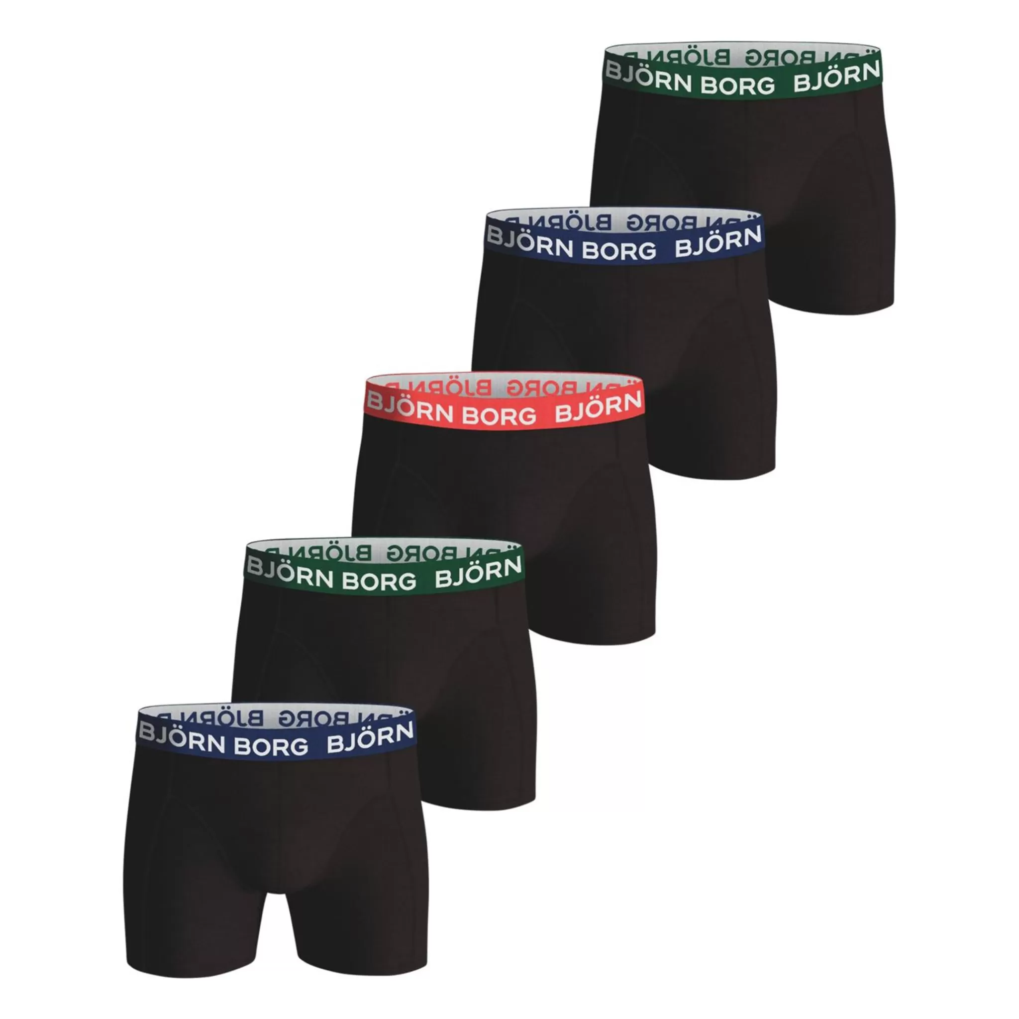 Björn Borg Alusvaatteet<Cotton Stretch Boxer 5 Pk, Bokserit Miehet