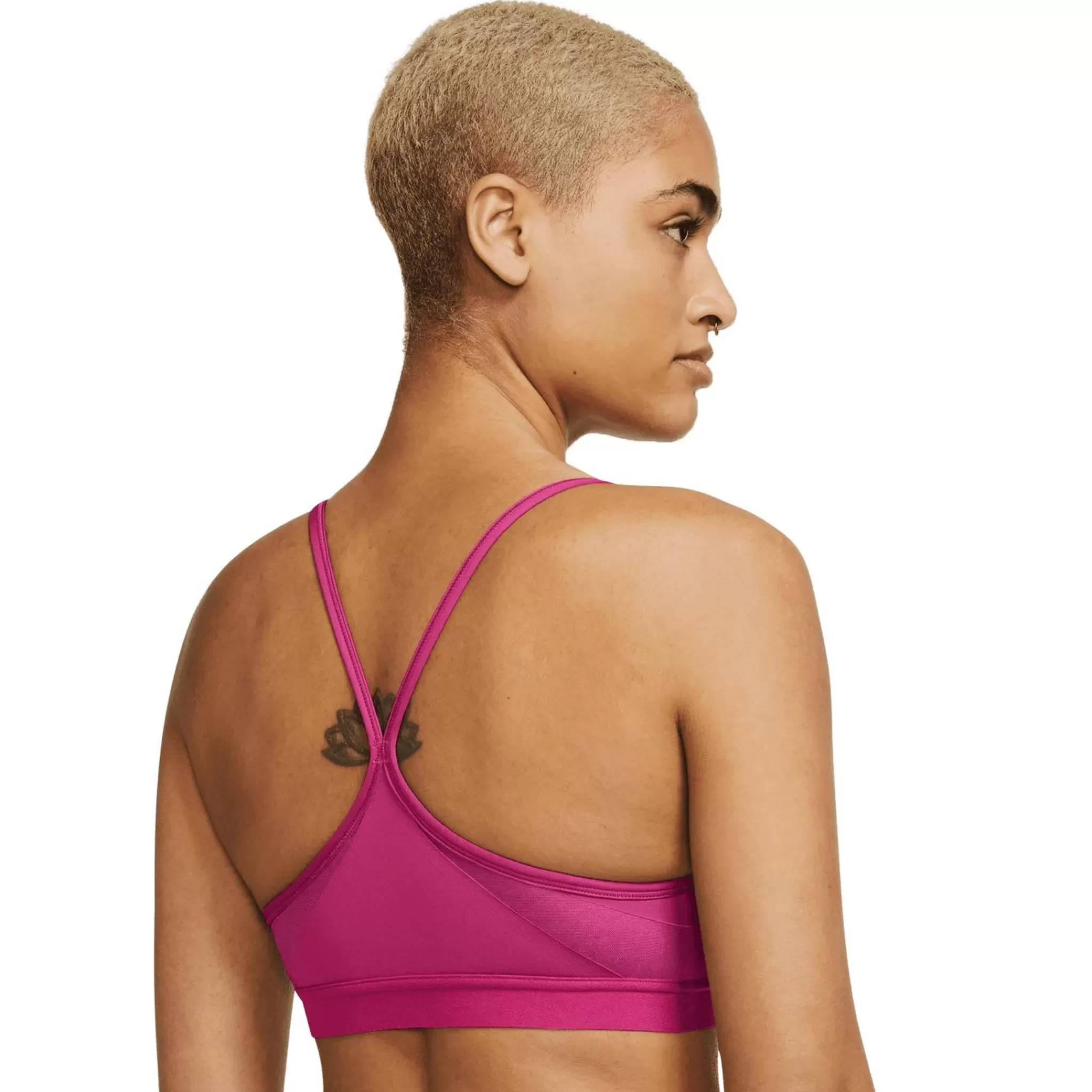 nike Urheiluliivit Ja Urheilutopit<Dri-Fit Indy V-Neck Bra, Naisten Urheilurintaliivit