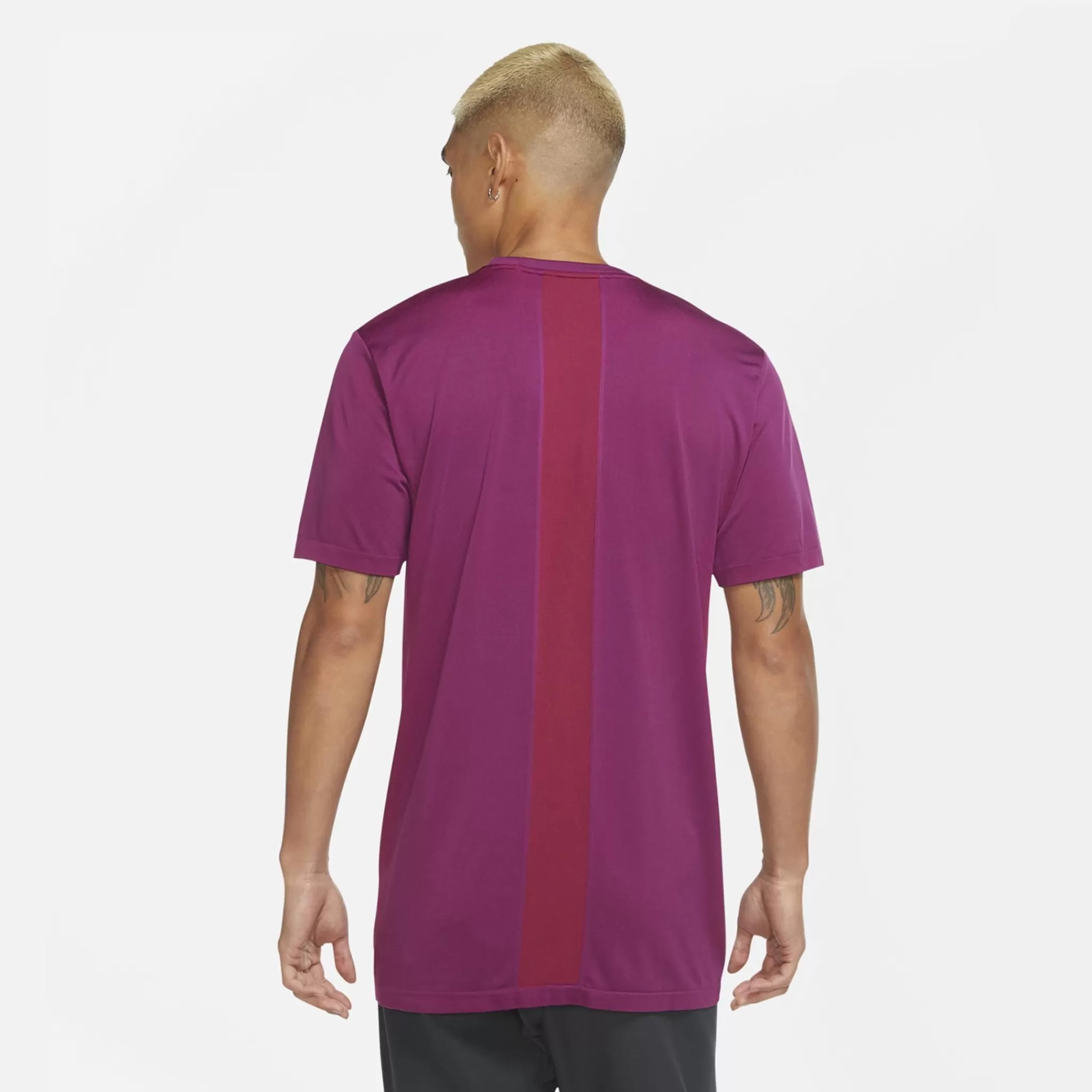 nike T&Paidat Ja Pikeepaidat<Dri-Fit Seamless Short Sleeve Top, Miesten Treenipaita