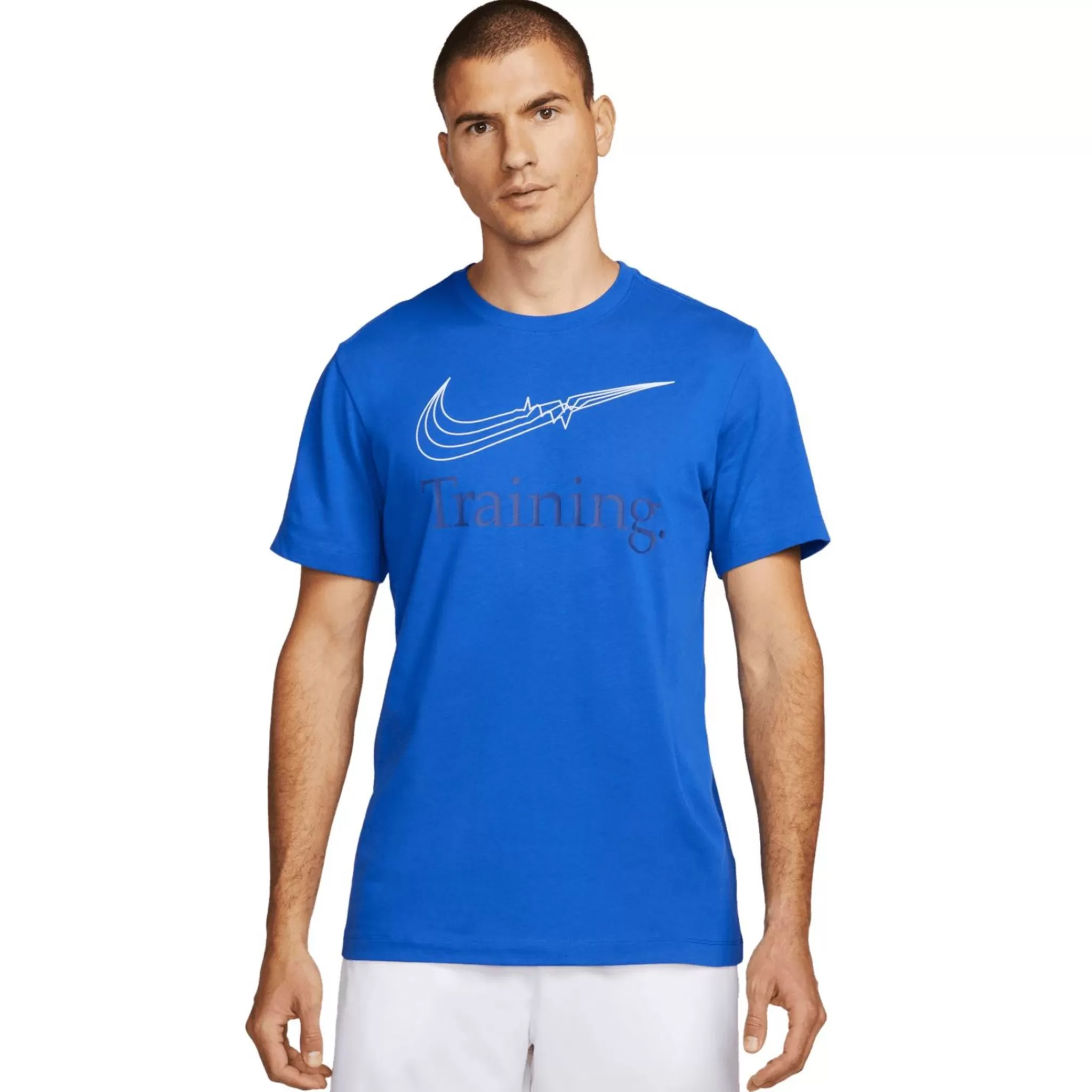 nike T&Paidat Ja Pikeepaidat<Dri-Fit Tee Training Hbr, Miesten T-Paita