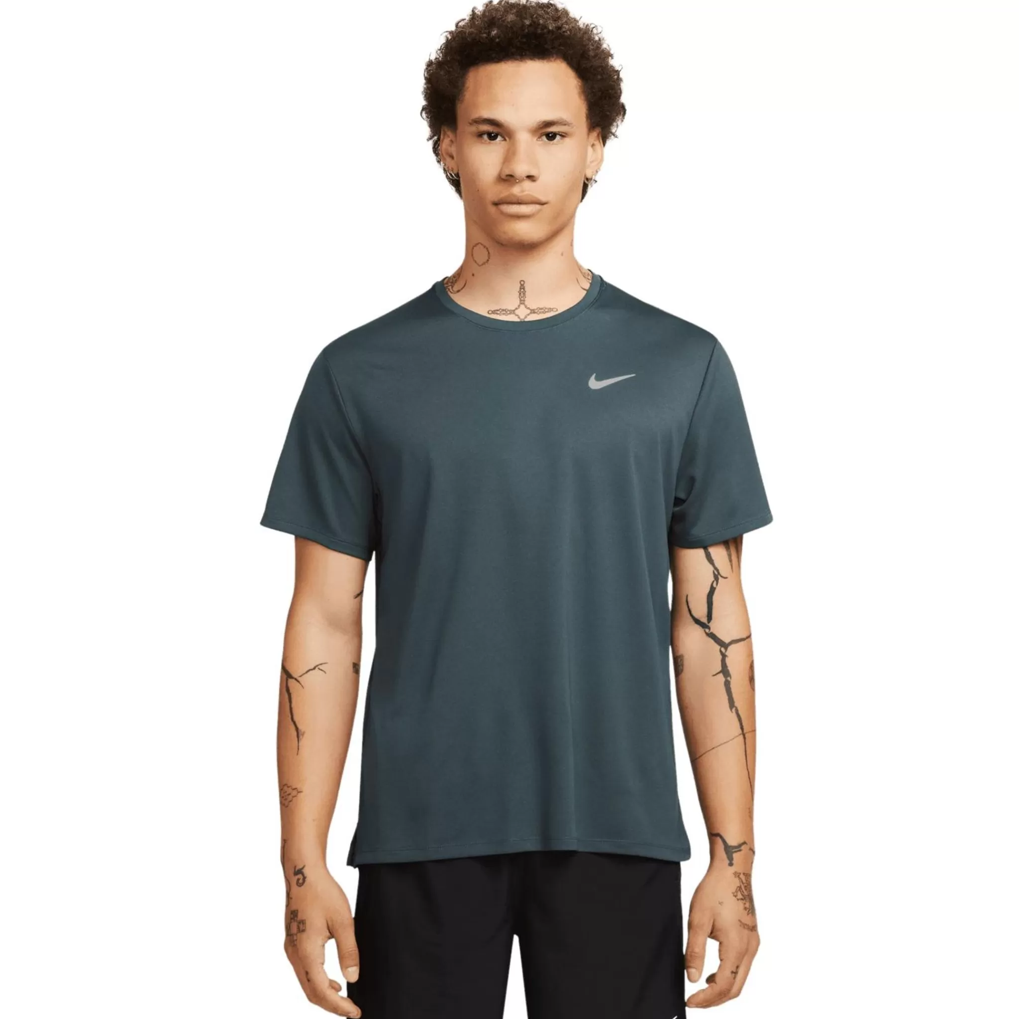 nike T&Paidat Ja Pikeepaidat<Dri-Fit Uv Miler Short Sleeve, Miesten T-Paita