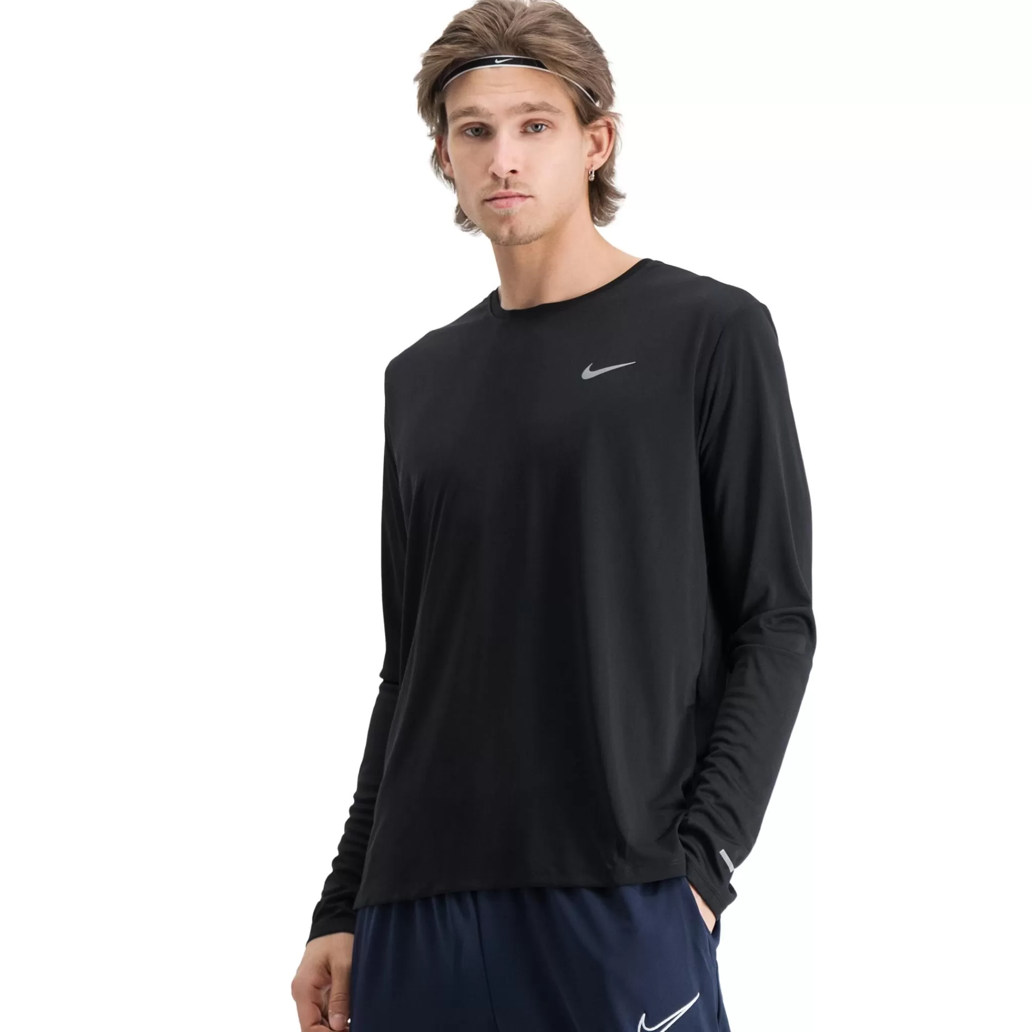 nike Paidat<Dri-Fit Uv Miler Top Long Sleeve, Miesten Treenipaita