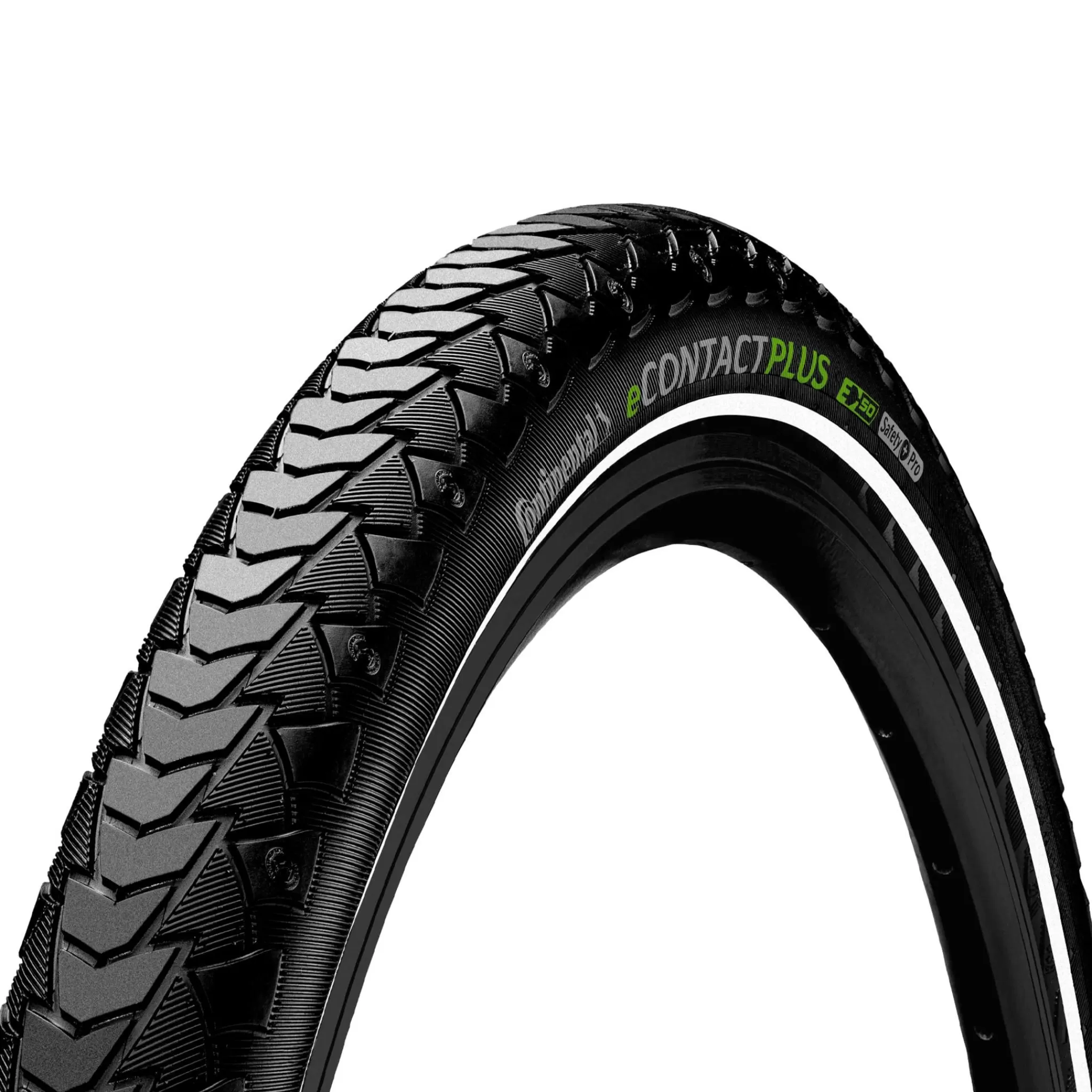 continental Polkupyörän Renkaat<Econtact Plus Black/Black Reflex Wire 50-622, Sahkopyoran Renkaat, 50 Mm