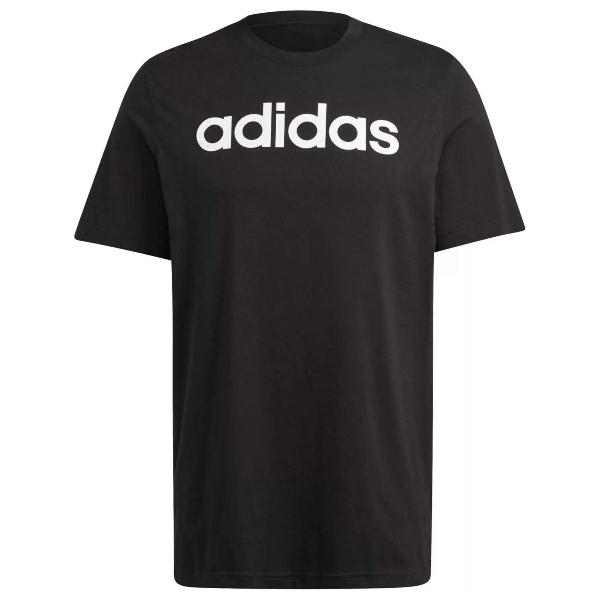 adidas T&Paidat Ja Pikeepaidat<Essential Single Jersey Linear Embroided Logo T-Shirt, Miesten T-Paita