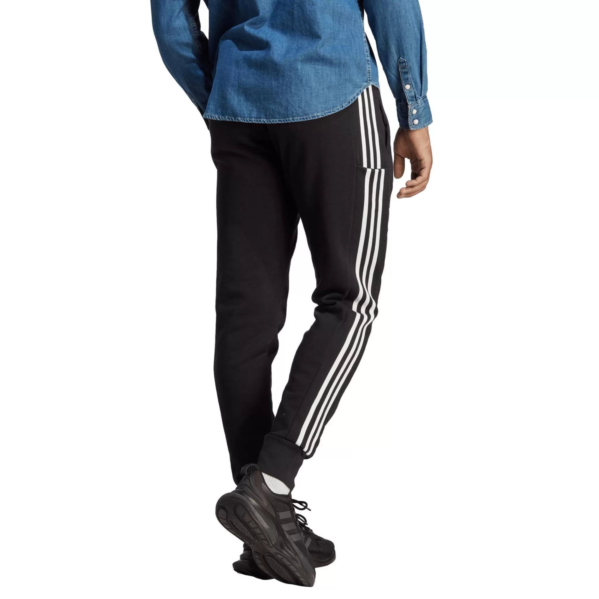 adidas Housut<Essentials French Terry 3-Stripes Pant, Collegehousut Miehille