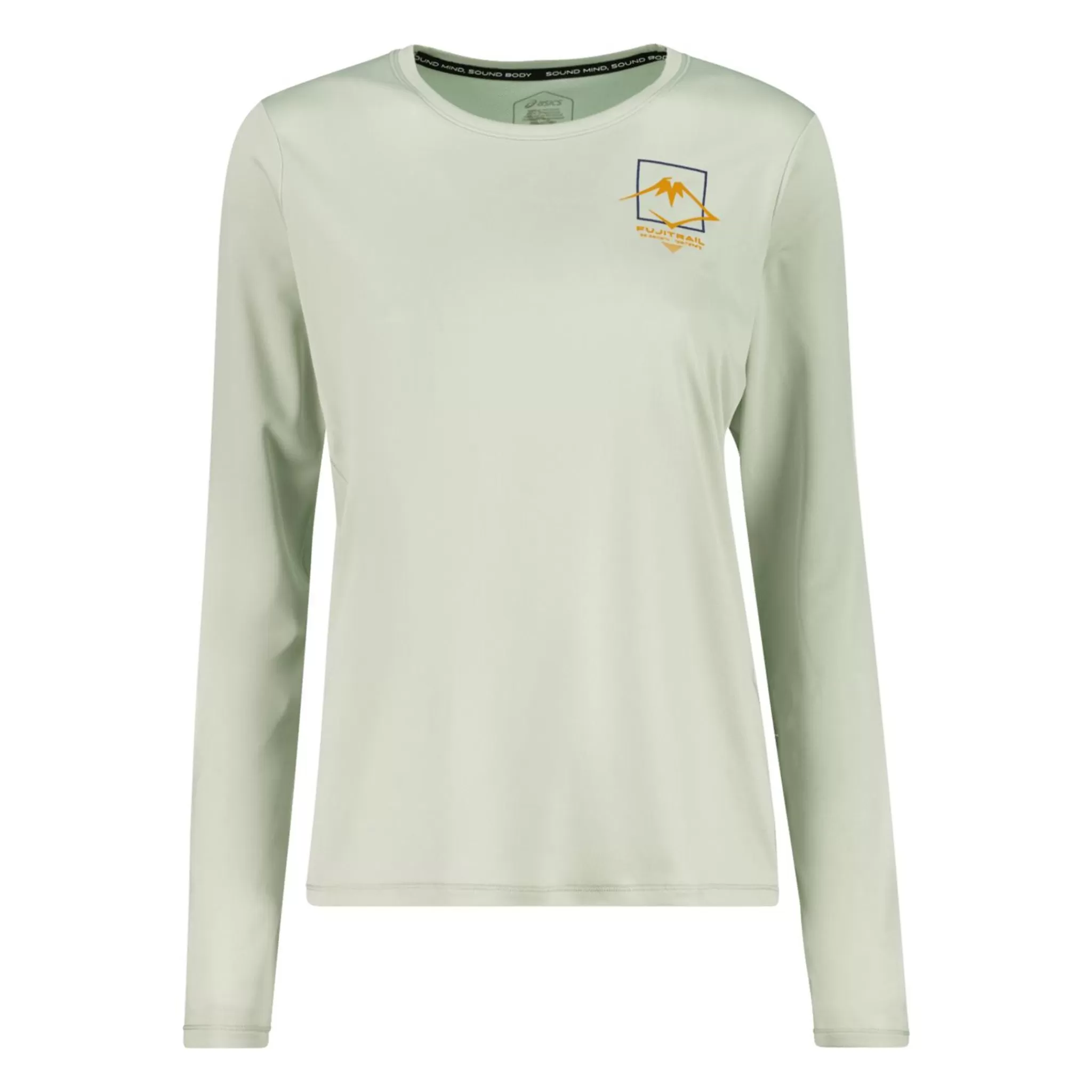 asics Paidat<Fujitrail Logo Long Sleeve Top, Naisten Treenipaita