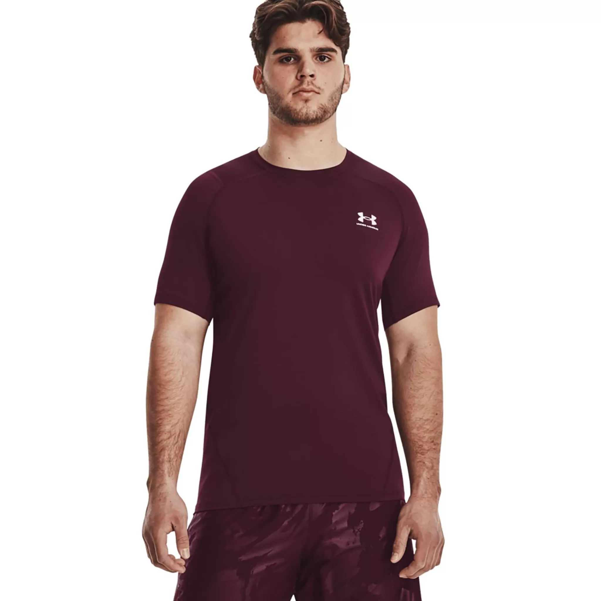 Under Armour T&Paidat Ja Pikeepaidat<Heatgear Armour Fitted Short Sleeve, Miesten T-Paita