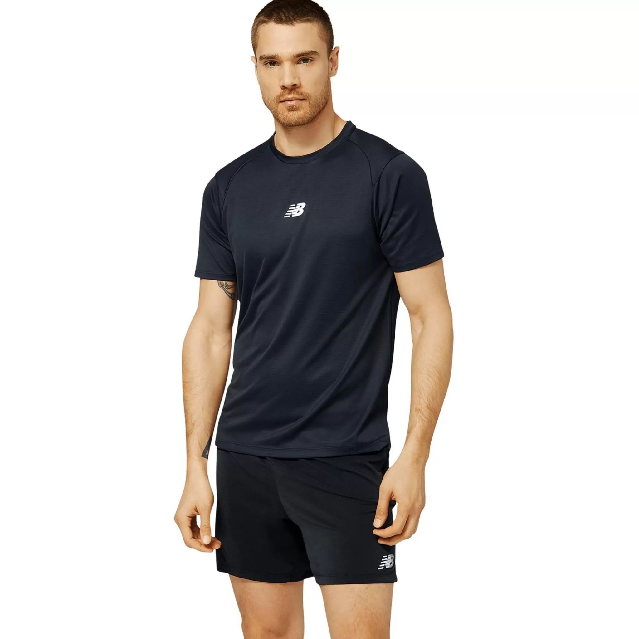 New Balance T&Paidat Ja Pikeepaidat<Impact Run At N-Vent Short Sleeve, Miesten T-Paita