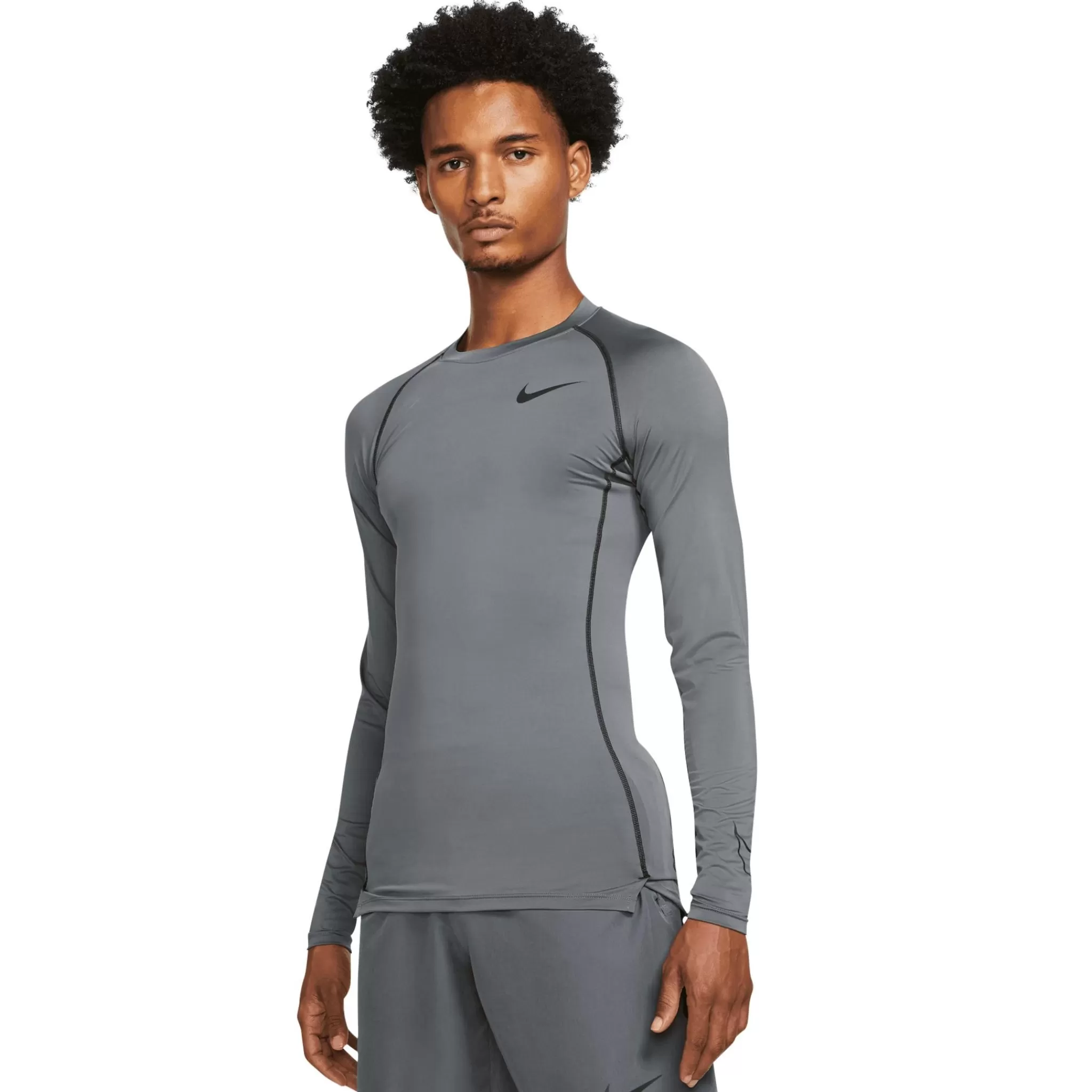 nike Paidat<M Np Df Tight Top Ls, Miesten Treenipaita