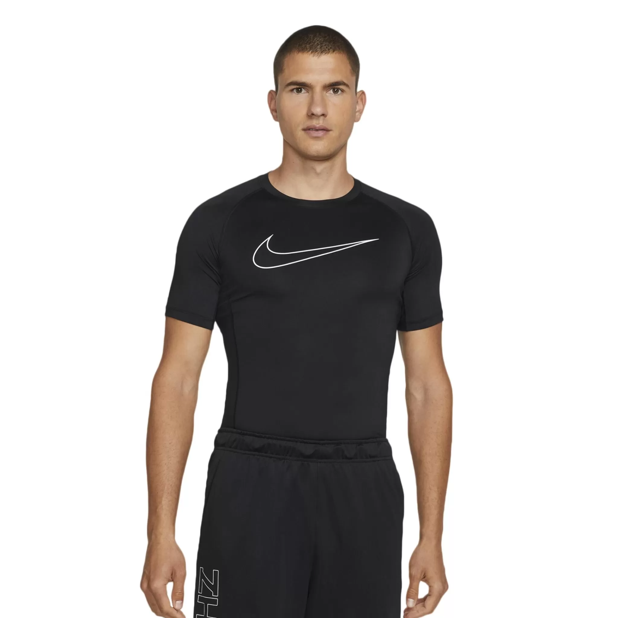 nike T&Paidat Ja Pikeepaidat<M Np Df Tight Top Ss, Miesten T-Paita