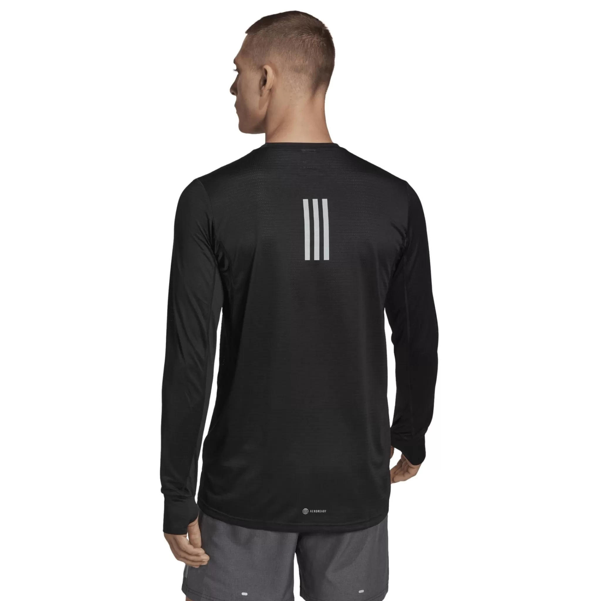 adidas Paidat<Own The Run Long Sleeve, Treenipaita Miehet