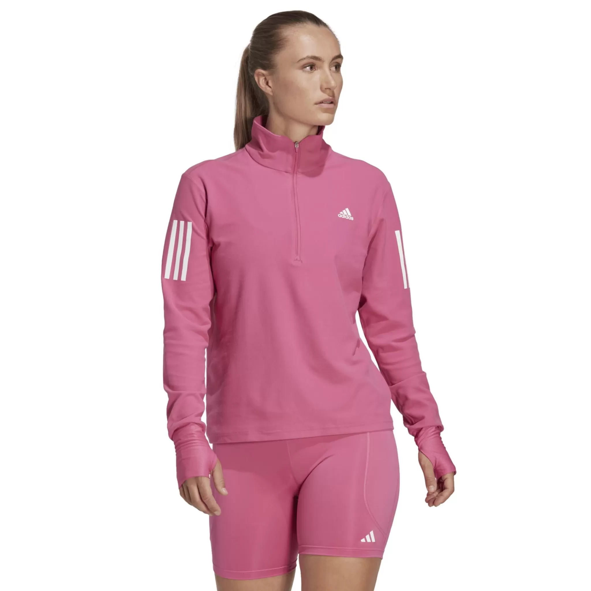 adidas Paidat<Own The Run Running 1/2 Zip, Paita Naiset