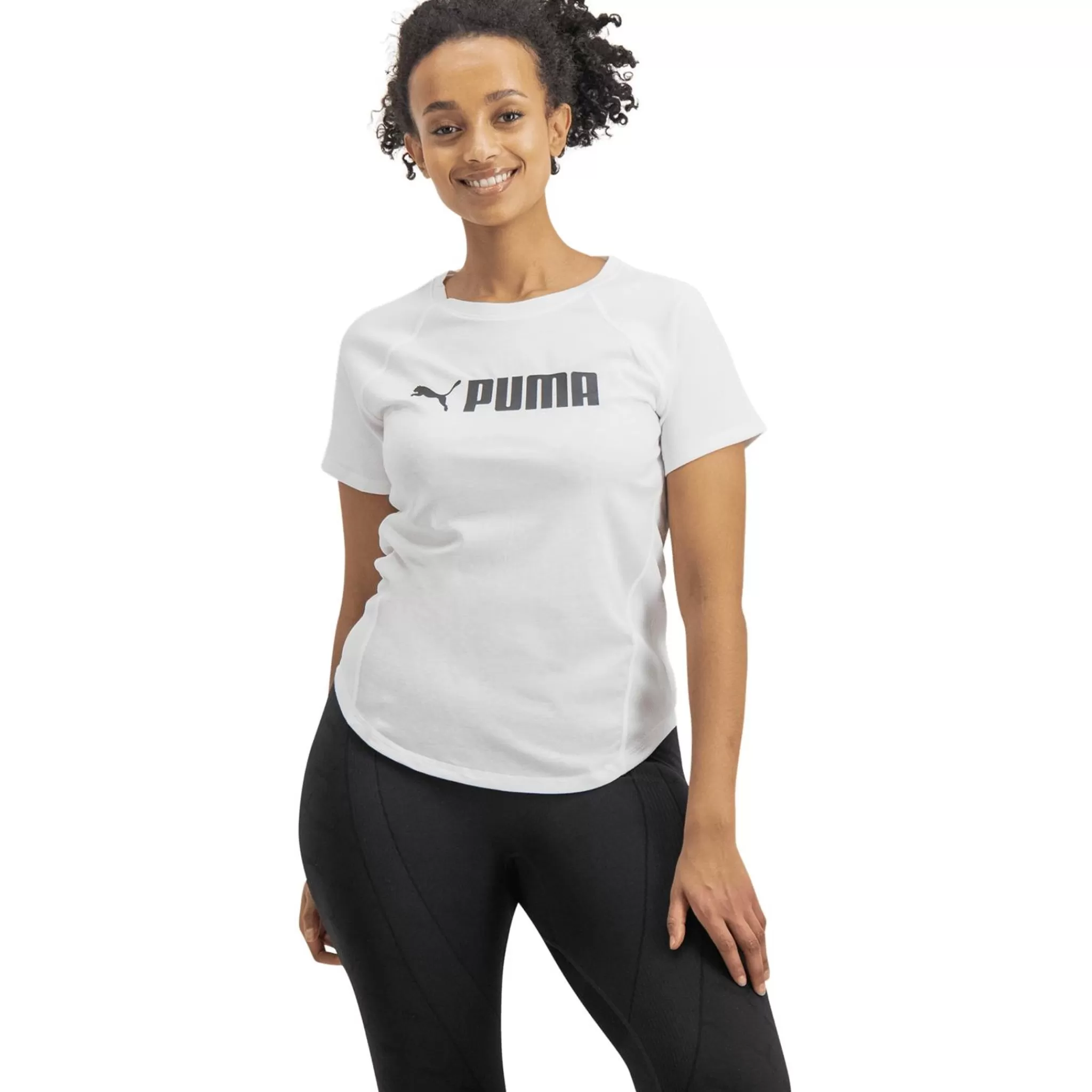 puma T&Paidat Ja Topit< Fit Logo Tee, Naisten Treenipaita