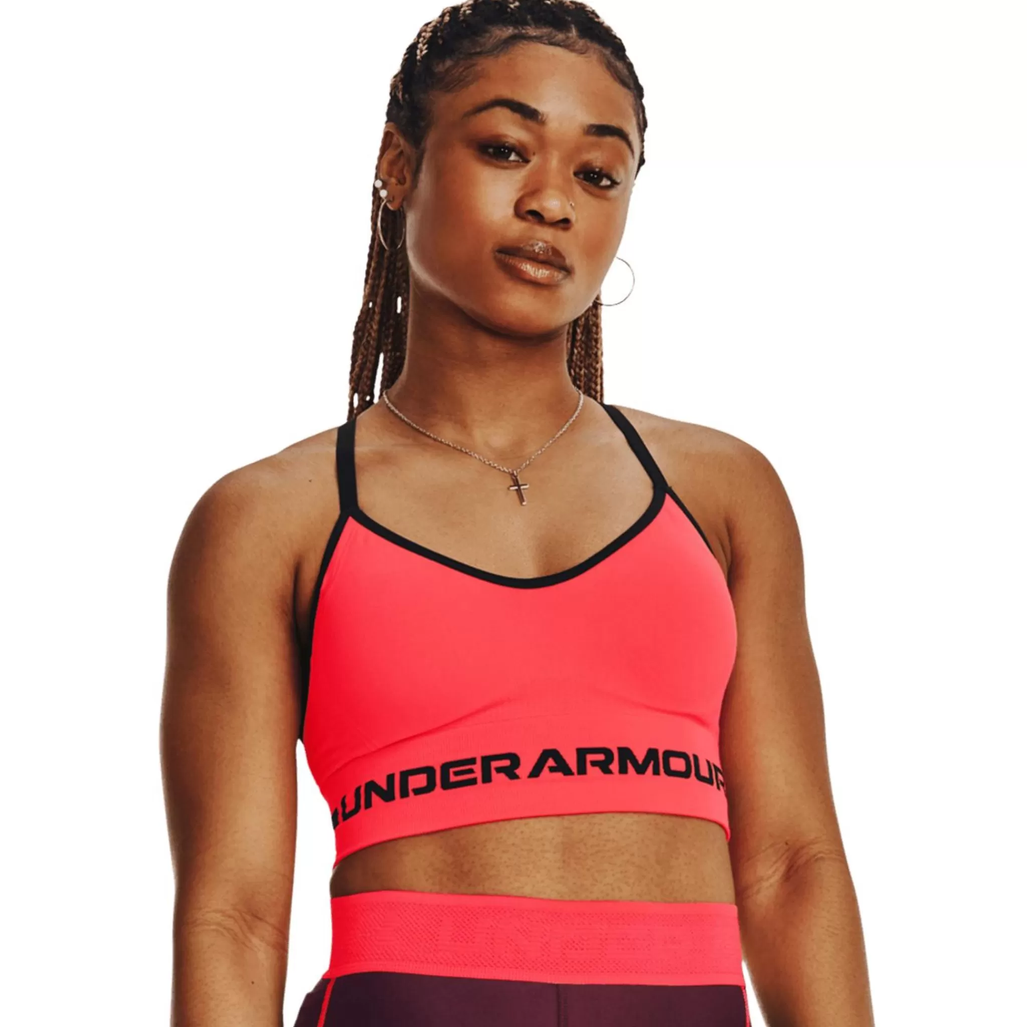 Under Armour Urheiluliivit Ja Urheilutopit<Seamless Low Long Bra, Naisten Urheiluliivit