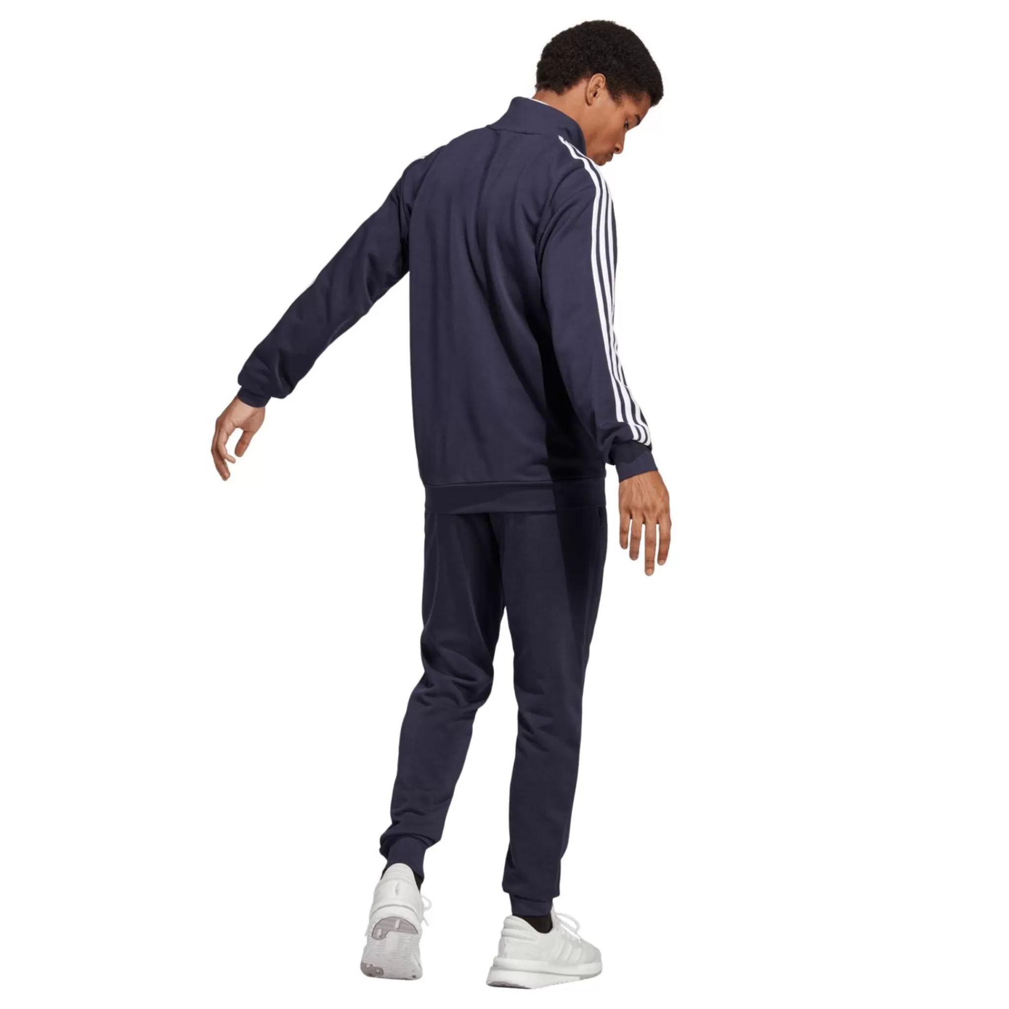 adidas Housut<Sportswear Basic 3 Stripes French Terry Tracksuit, Miesten