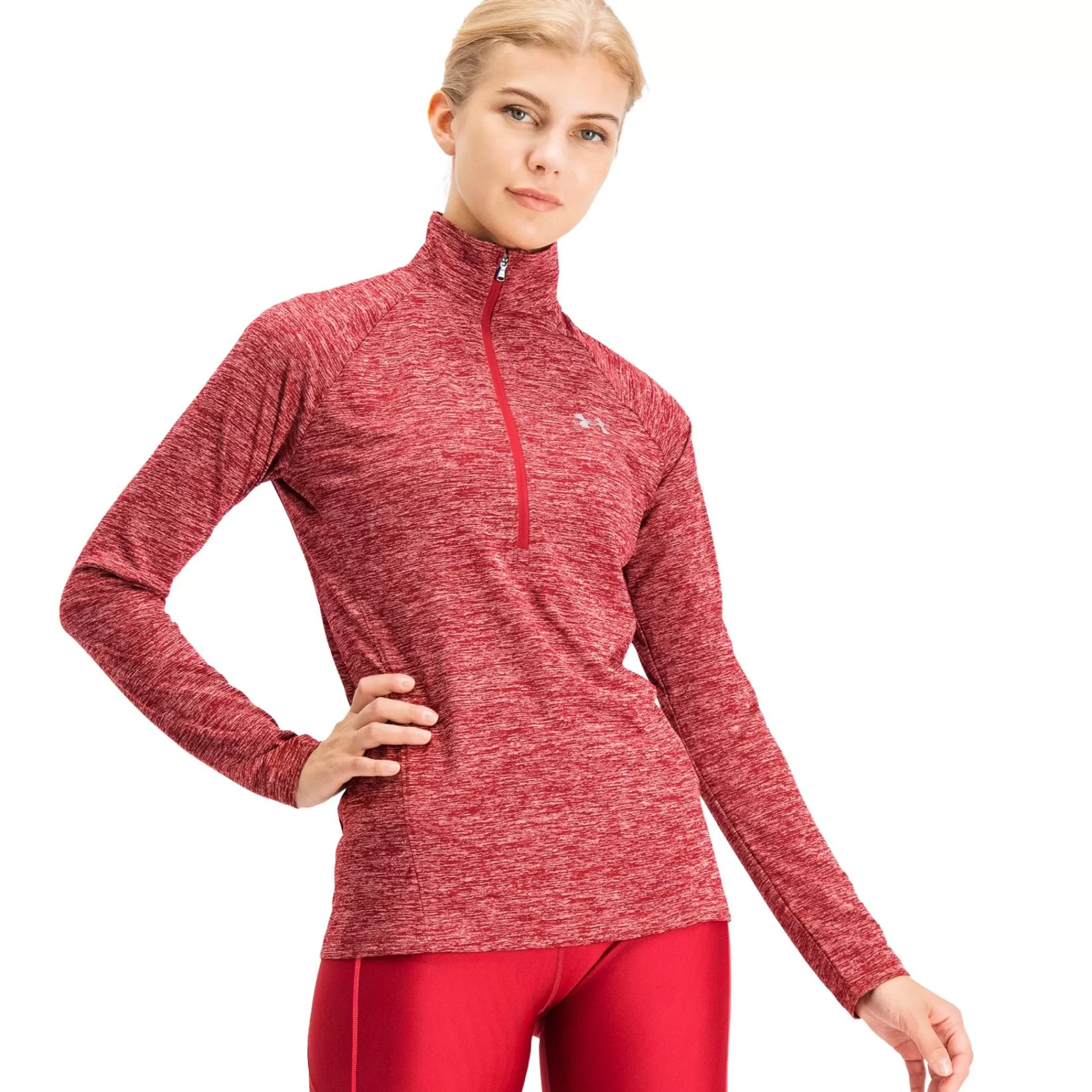 Under Armour Paidat<Tech 1/2 Zip - Twist, Naisten Treenipaita