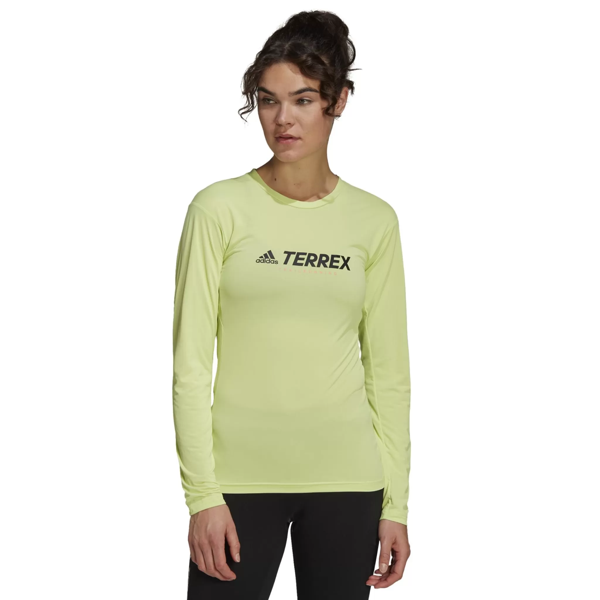 adidas Paidat<Terrex Primeblue Trail Longsleeve, Naisten Treenipaita