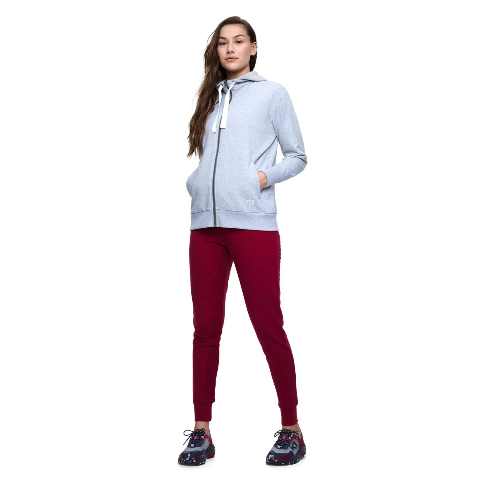 kari traa Kerrastot<Traa Lounge Full Zip Hoodie, Naisten Huppari