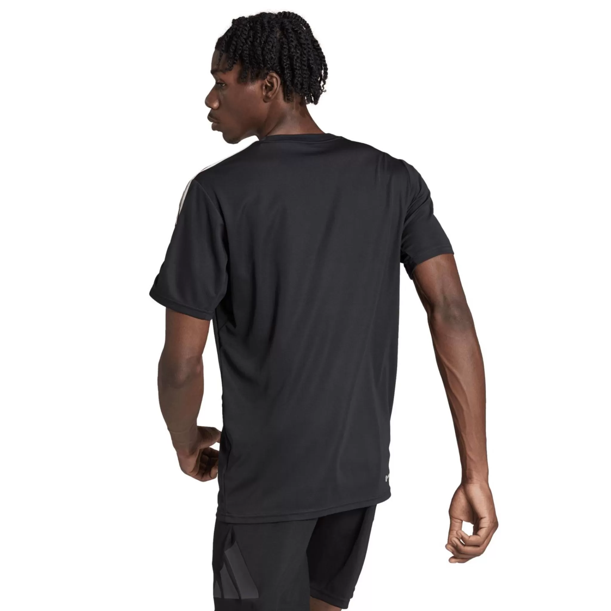 adidas T&Paidat Ja Pikeepaidat<Train Essentials 3-Stripes Training T-Shirt, Miesten T-Paita