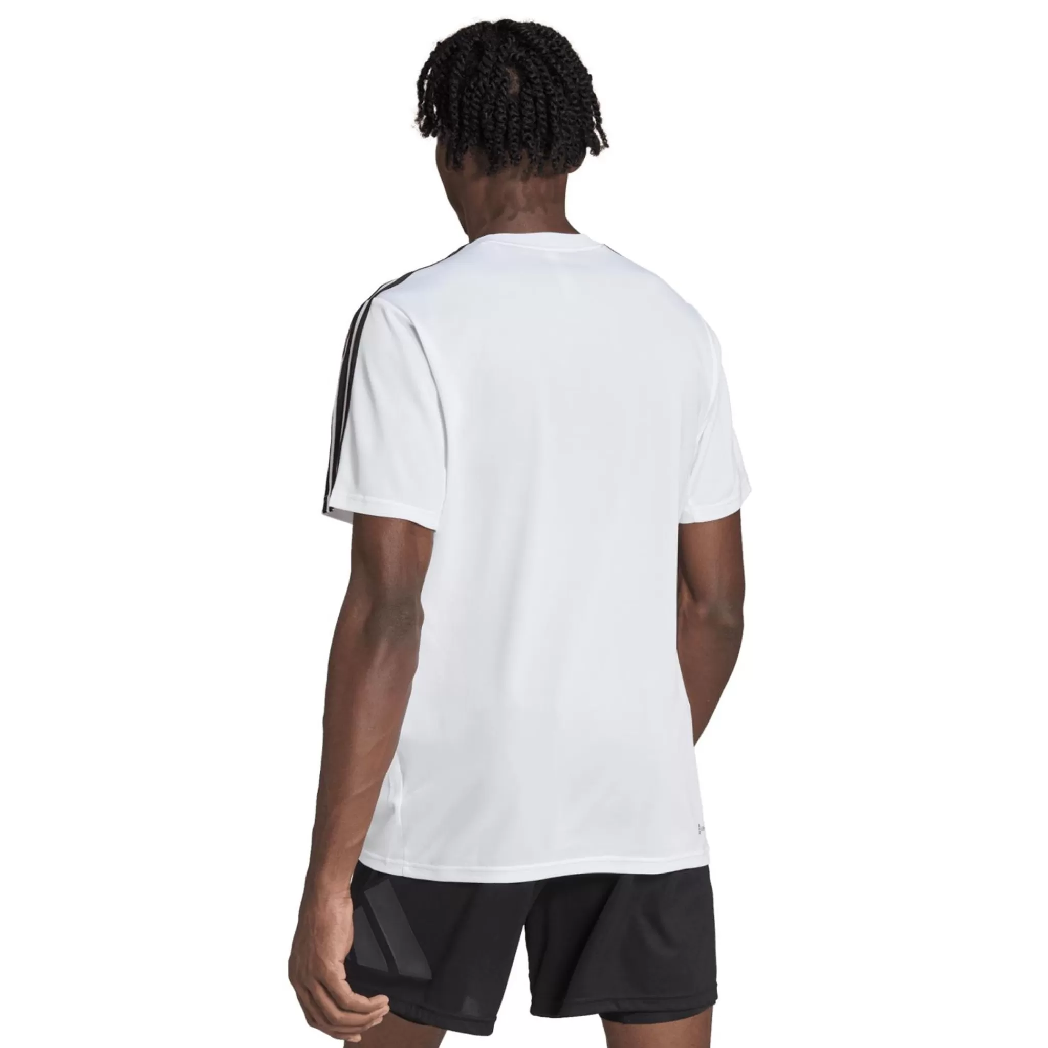 adidas T&Paidat Ja Pikeepaidat<Train Essentials 3-Stripes Training T-Shirt, Miesten T-Paita