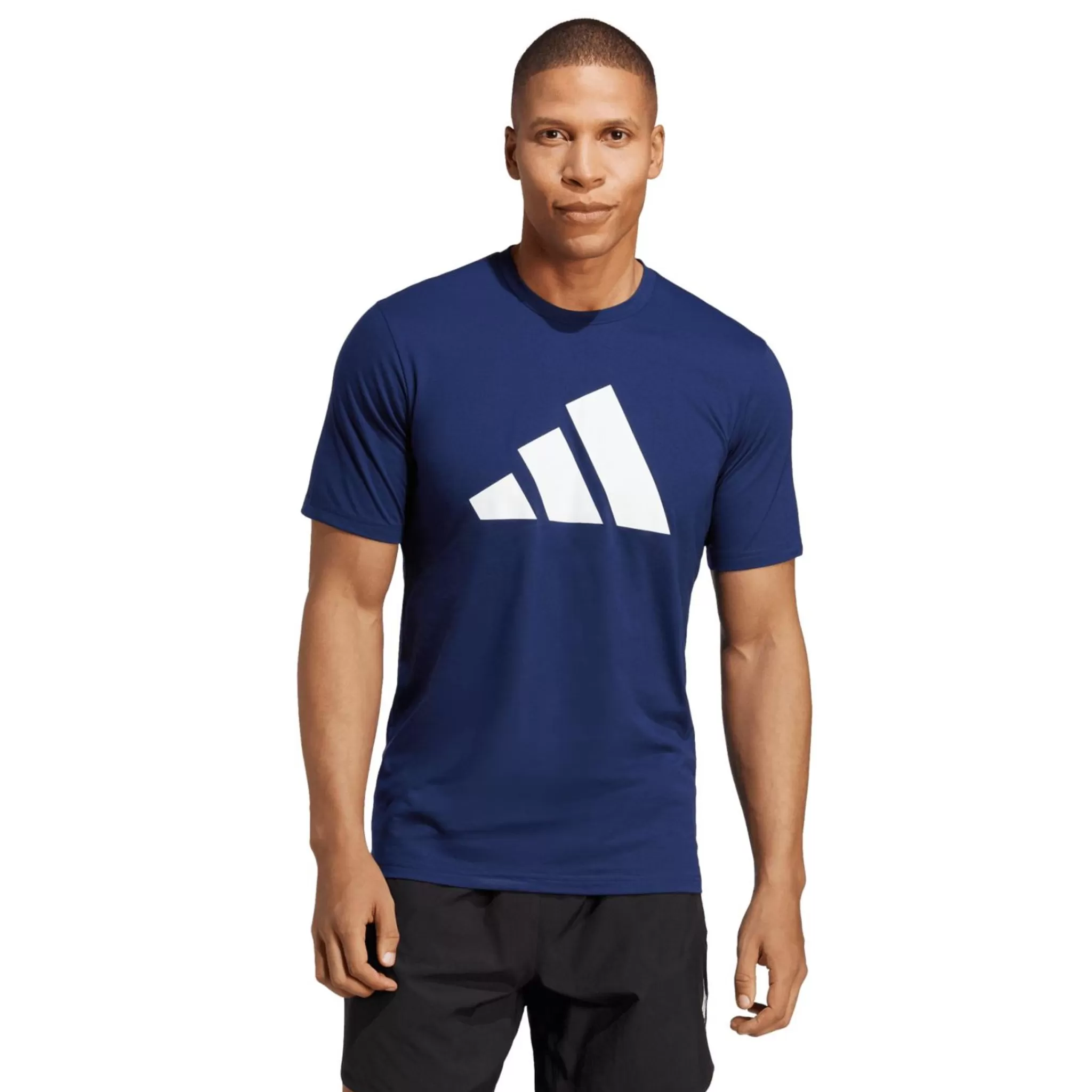 adidas Juoksuvaatteet Miesten<Train Essentials Feelready Logo Training T-Shirt, Miesten T-Paita