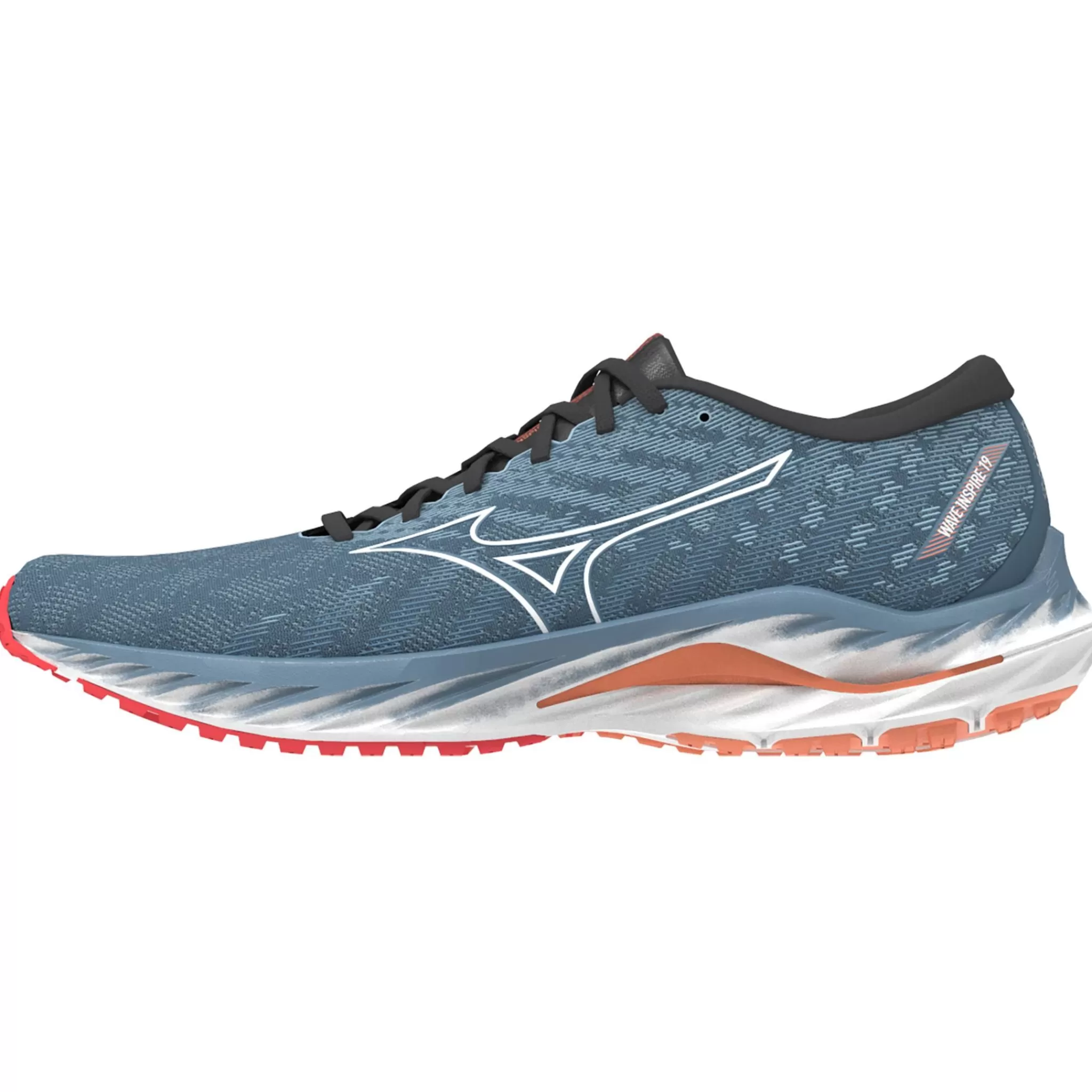 mizuno Juoksukengät Miesten<Wave Inspire 19, Juoksukengät Miehet