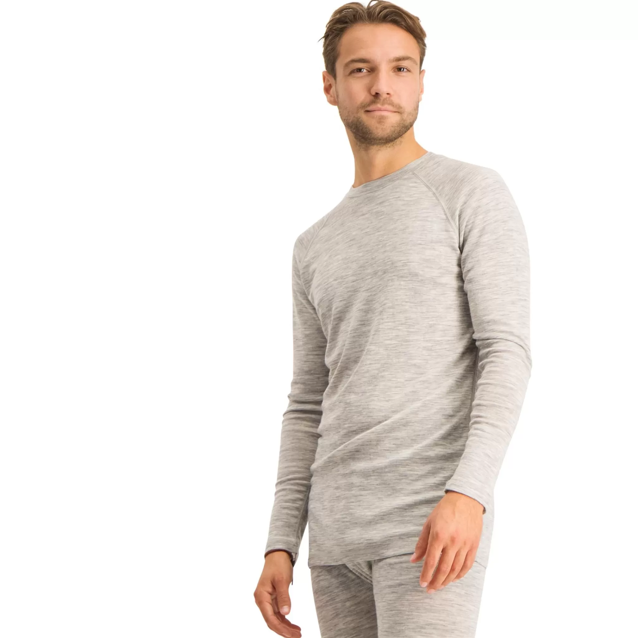 Neomondo Kerrastot<Wool Long Sleeve, Miesten Villapaita